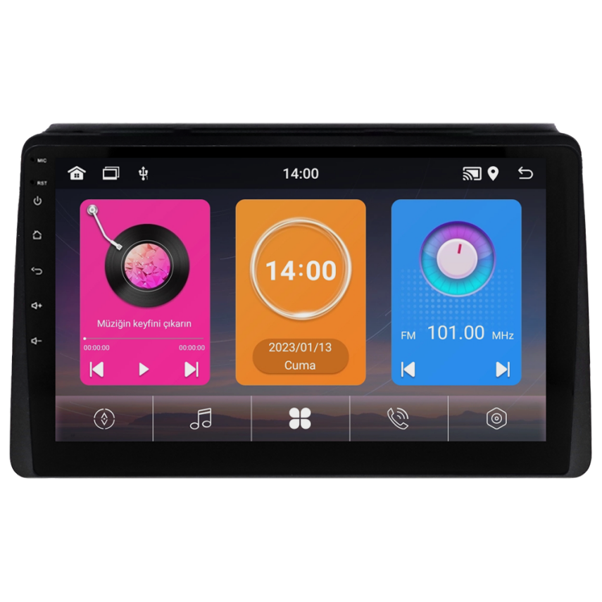 CRV-4608XAA DUSTER Dacia Duster Android Multimedya Sistemi (2018-2024) CRV-4608XAA - 1