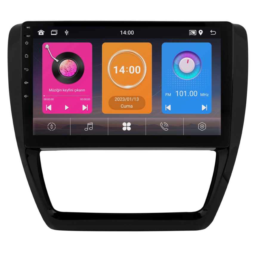 CRV-4650XAA Volkswagen Jetta Android Multimedya Sistemi (2010-2018) CRV-4650XAA - 2