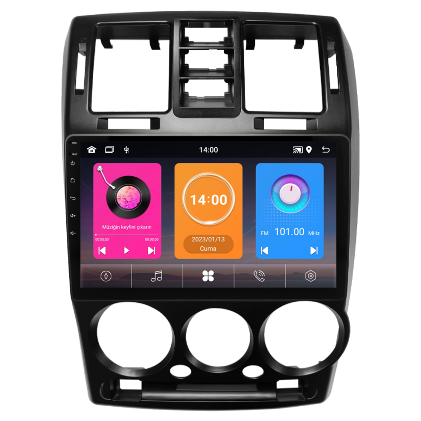 CRV-4753XAA Hyundai Getz Android Multimedya Sistemi (2004-2006) CRV-4753XAA - 1