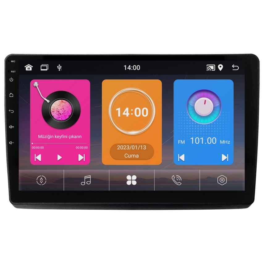 CRV-4754XAA Renault Trafic Android Multimedya Sistemi (2001-2010) CRV-4754XAA - 2