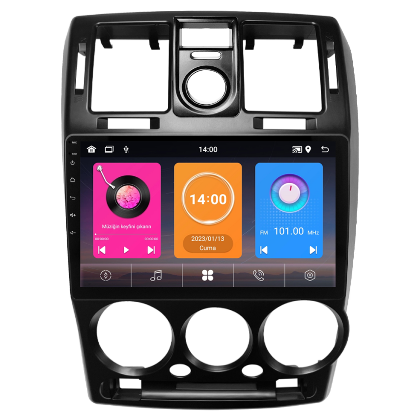 CRV-4761XAA Hyundai Getz Android Multimedya Sistemi (2004-2006) CRV-4761XAA - 2