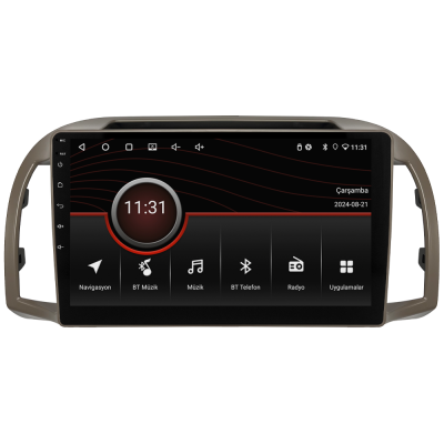 CRV-4762XR Nissan Micra Android Multimedya Sistemi (2003-2010) CRV-4762XR - 1