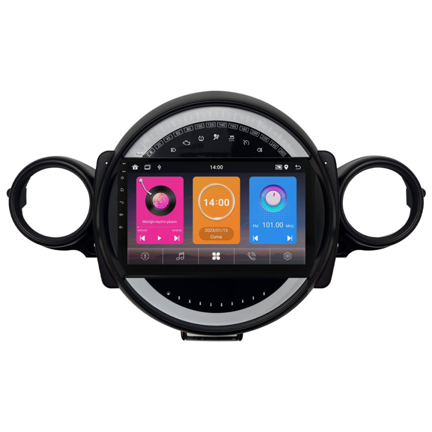 CRV-4770XAA Mini Cooper Android Multimedya Sistemi (2007-2011) CRV-4770XAA - 2
