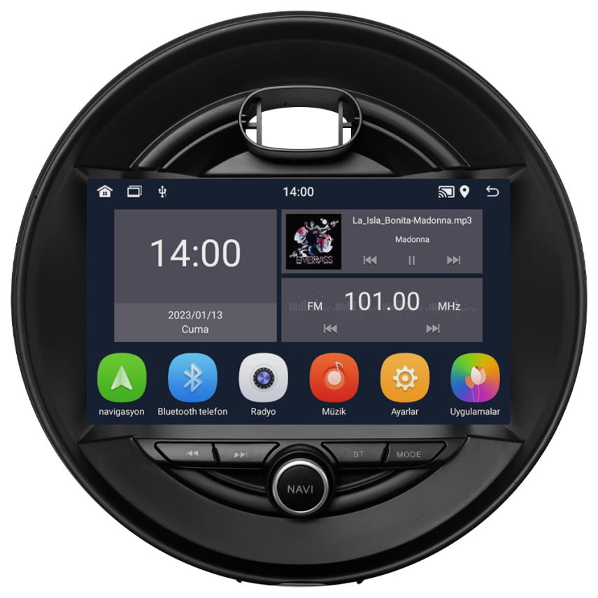CRV-4771XD Mini Cooper Android Multimedya Sistemi (2013-2017) CRV-4771XD - 1