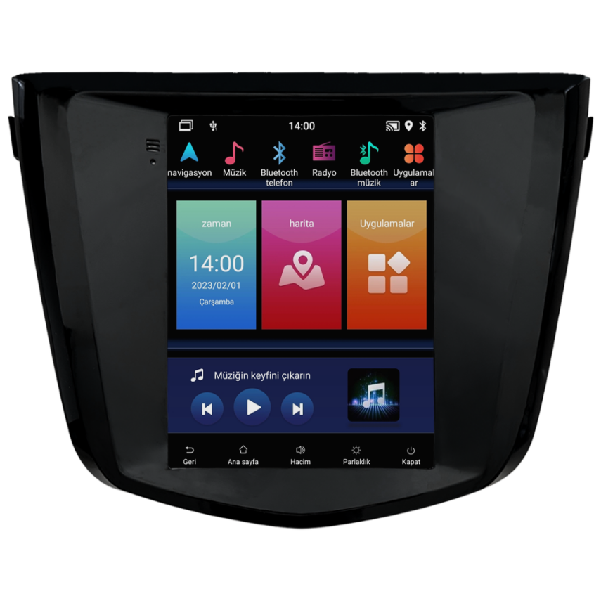 CRV-4775XT Nissan Qashqai Android Multimedya Sistemi (2015-2020) CRV-4775XT - 1