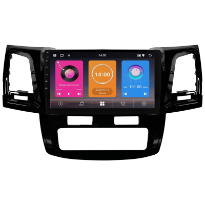 CRV-4784XAA D Toyota Hilux Android Multimedya Sistemi (2006-2014) CRV-4784XAA Dijital Klima - 2