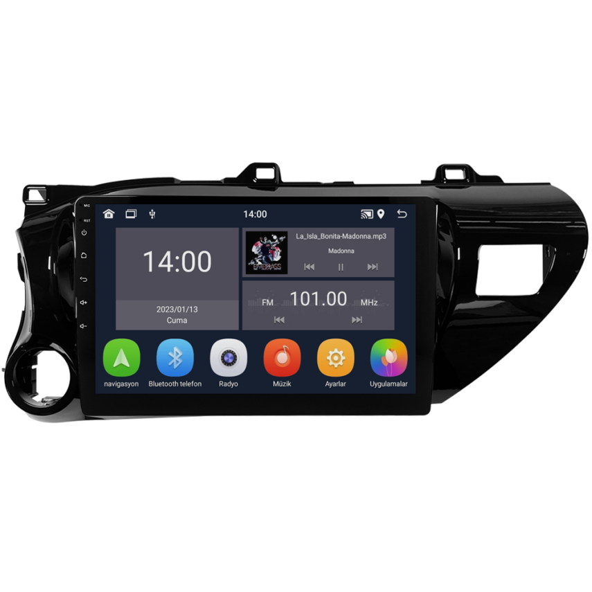 CRV-4785XD Toyota Hilux Android Multimedya Sistemi (2017-2024) CRV-4785XD - 2