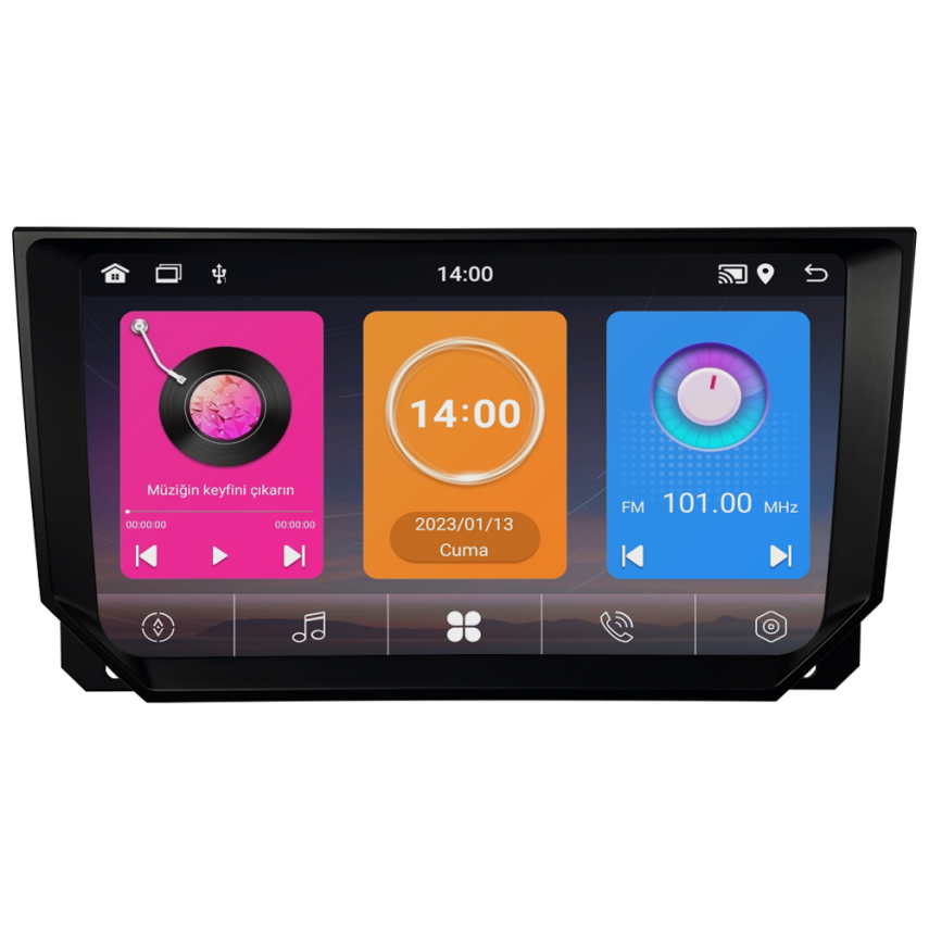 CRV-4786XAA Seat Ibiza Android Multimedya Sistemi (2017-2020) CRV-4786XAA - 2