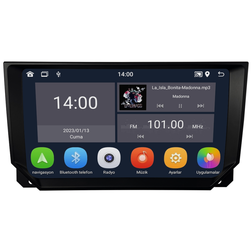 CRV-4786XD Seat Ibiza Android Multimedya Sistemi (2017-2020) CRV-4786XD - 1
