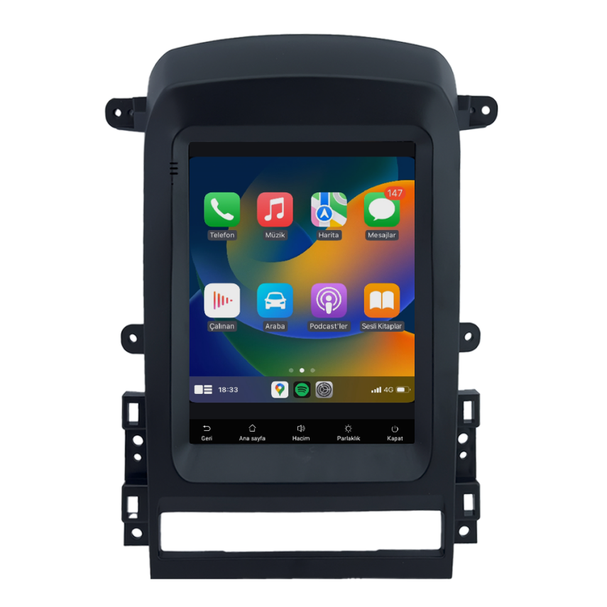 CRV-4804XDT Chevrolet Captiva Android Multimedya Sistemi (2006-2011) CRV-4804XDT - 2