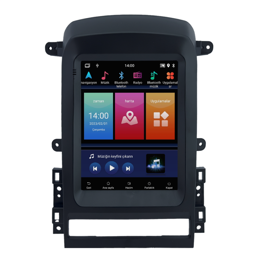 CRV-4804XT Chevrolet Captiva Android Multimedya Sistemi (2006-2011) CRV-4804XT - 1