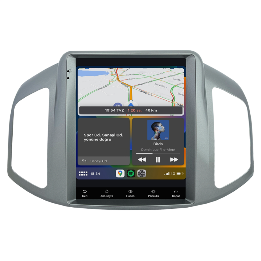 CRV-4805XAT Chevrolet Captiva Android Multimedya Sistemi (2012-2015) CRV-4805XAT - 1