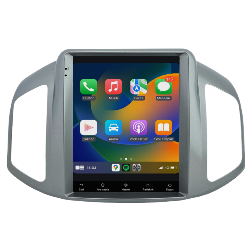 CRV-4805XDT Chevrolet Captiva Android Multimedya Sistemi (2012-2015) CRV-4805XDT - 2