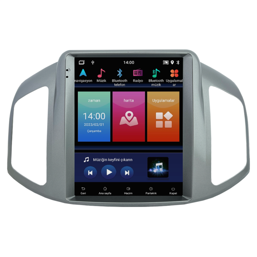 CRV-4805XT Chevrolet Captiva Android Multimedya Sistemi (2012-2015) CRV-4805XT - 1
