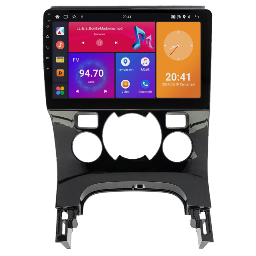 CRV4070XP 5008 Peugeot 5008 Android Multimedya Sistemi (2009-2016) Dijital Klima - 1