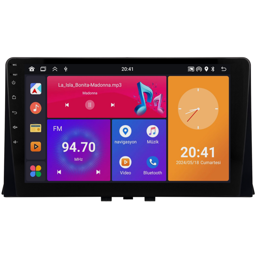 CRV4073XP Citroen Berlingo Android Multimedya Sistemi (2019-2023) CRV4073XP - 1