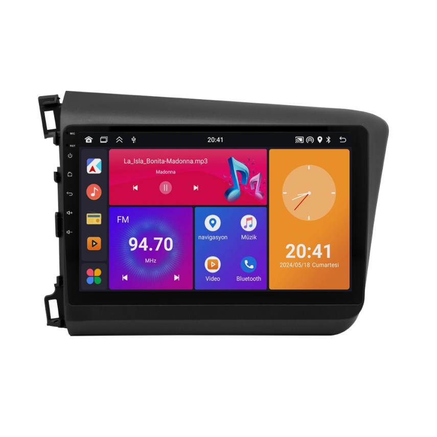 CRV4147XP Honda Civic FB7 Android Multimedya Sistemi (2012-2016) CRV4147XP - 2