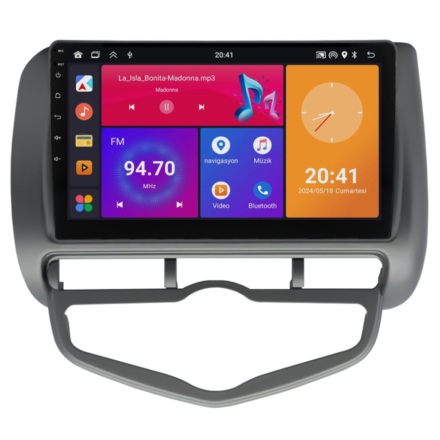 CRV4157XP Honda City Android Multimedya Sistemi (2006-2009) CRV4157XP - 2