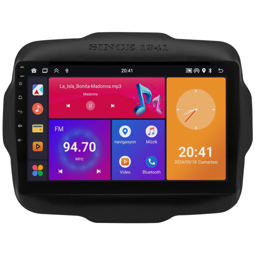 CRV4301XP Jeep Renegade Android Multimedya Sistemi (2014-2023) CRV4301XP - 1