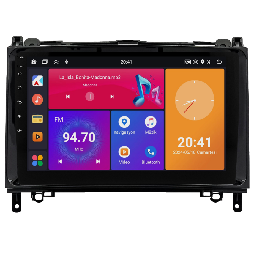 CRV4340XP W245 Mercedes B Serisi W245 Android Multimedya Sistemi (2006-2009) CRV4340XP - 1