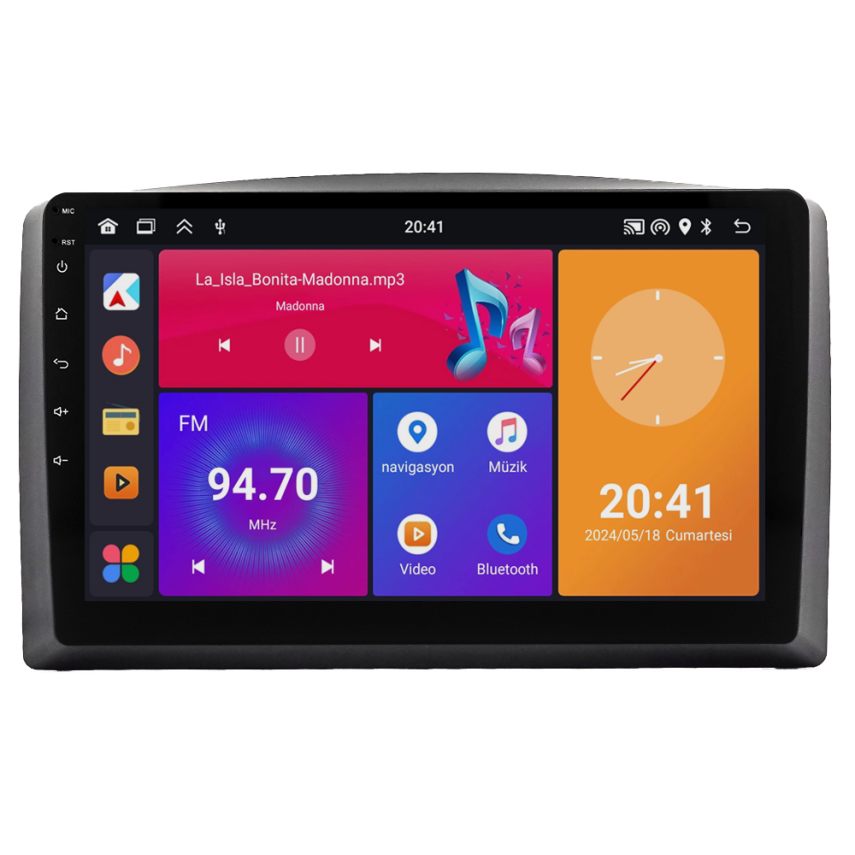 CRV4344XP Mercedes Vito Android Multimedya Sistemi (2018-2024) CRV4344XP - 2