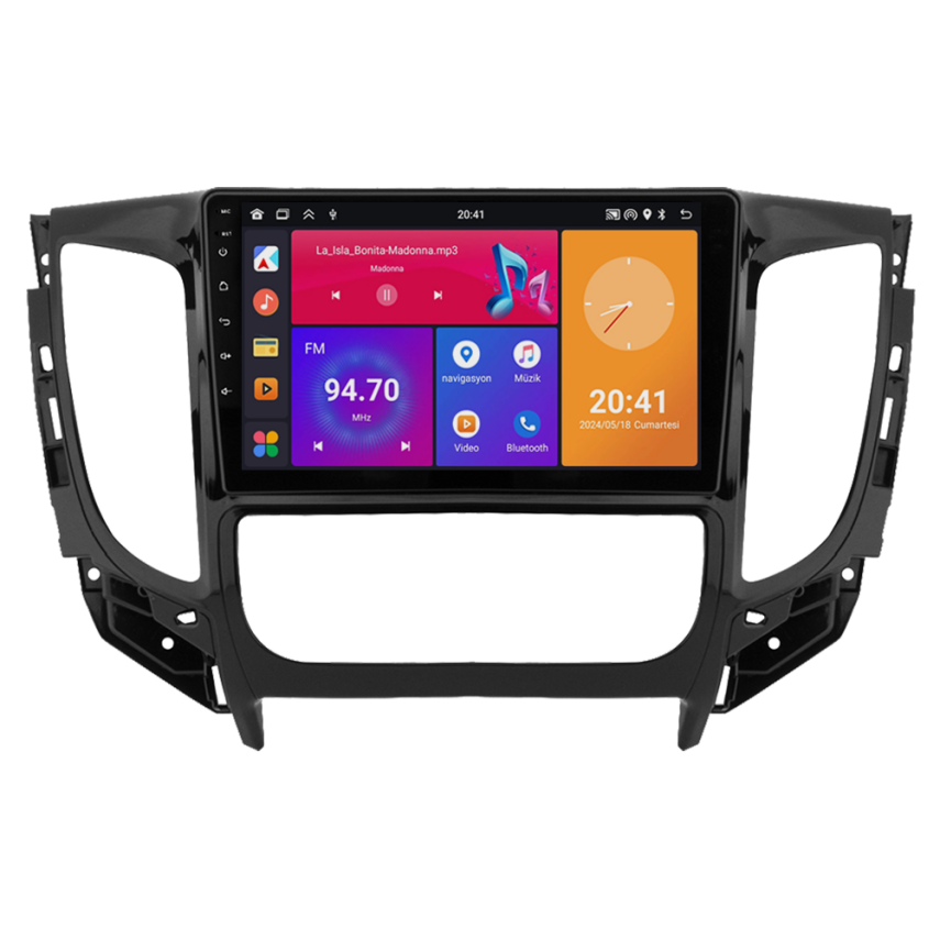 CRV4363XP Mitsubishi L200 Android Multimedya Sistemi (2015-2019) CRV4363XP - 2