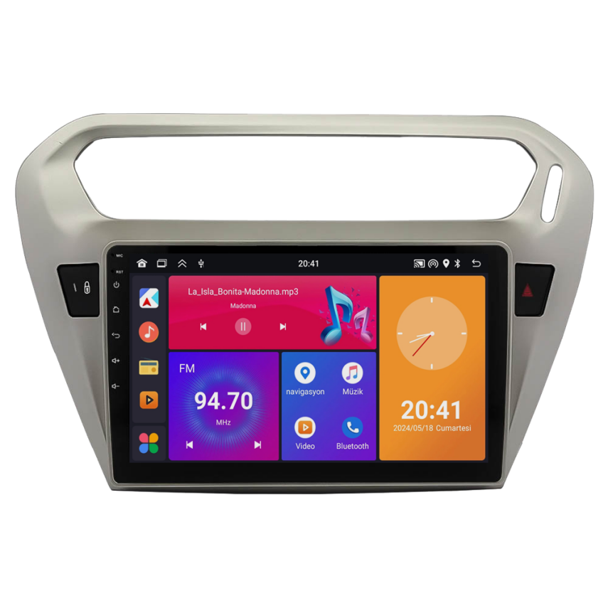 CRV4425XP C-ELYSEE Citroen C-Elysee Android Multimedya Sistemi (2012-2024) CRV4425XP - 2