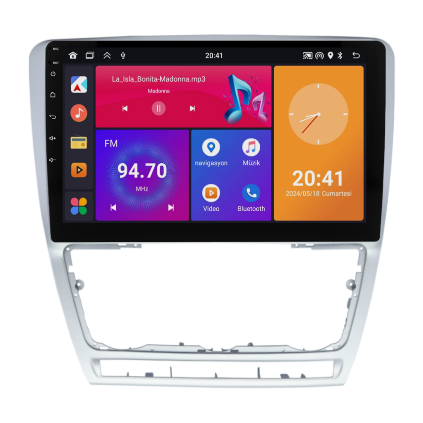 CRV4481XP Skoda Octavia Android Multimedya Sistemi (2008-2012) CRV4481XP - 2