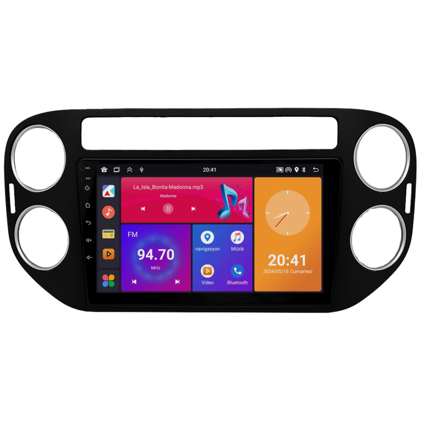 CRV4581XP Volkswagen Tiguan Android Multimedya Sistemi (2008-2016) CRV4581XP - 2
