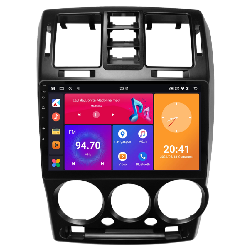 CRV4753XP Hyundai Getz Android Multimedya Sistemi (2004-2006) CRV4753XP - 1