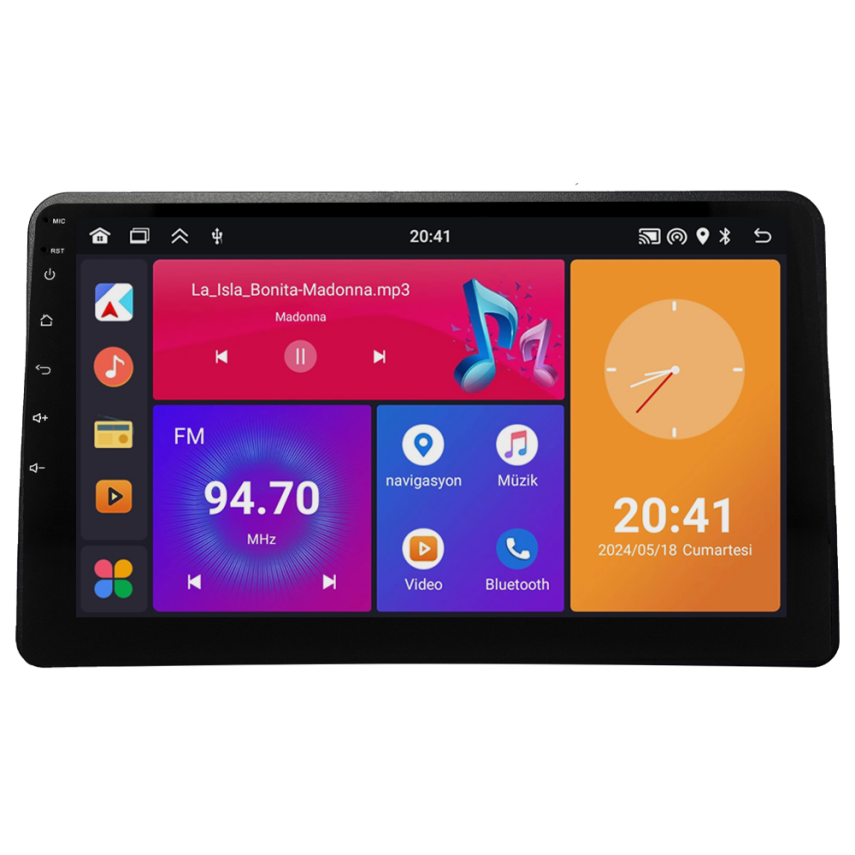 CRV4760XP Fiat Panda Android Multimedya Sistemi (2003-2012) CRV4760XP - 2