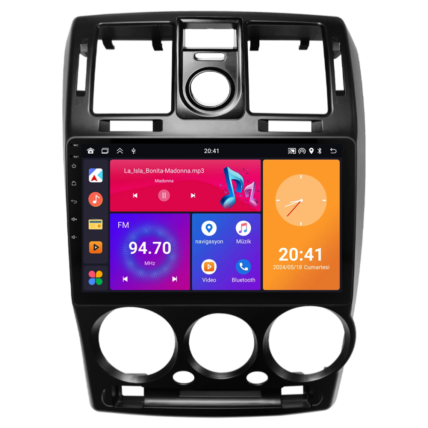 CRV4761XP Hyundai Getz Android Multimedya Sistemi (2004-2006) CRV4761XP - 1