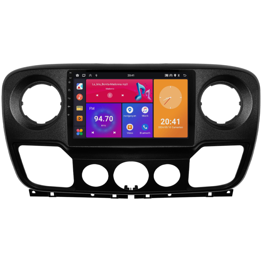 AYM4773XP Renault Master 3 Android Multimedya Sistemi (2010-2018) - 2