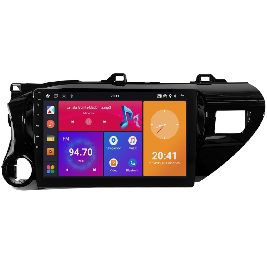 CRV4785XP Toyota Hilux Android Multimedya Sistemi (2017-2024) CRV4785XP - 2