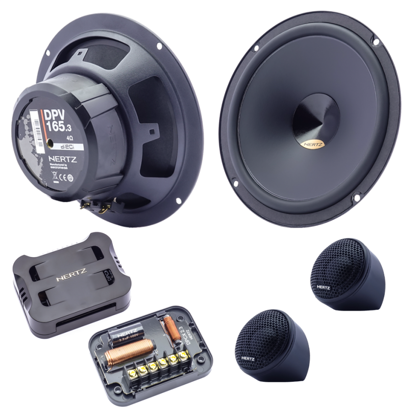 DPK-165.3 Hertz Komponent Mid Takımı - 1