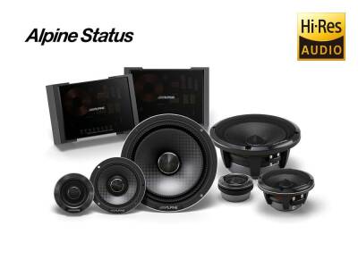 HDZ-653 Alpine 3 Yollu Komponent Hoparlör Seti - 1