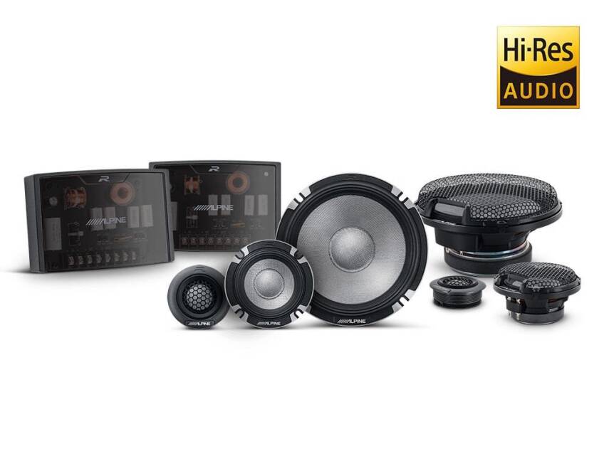 R2-S653 Alpine Bileşen 3 Yollu R-Serisi Pro Hoparlörler - 1