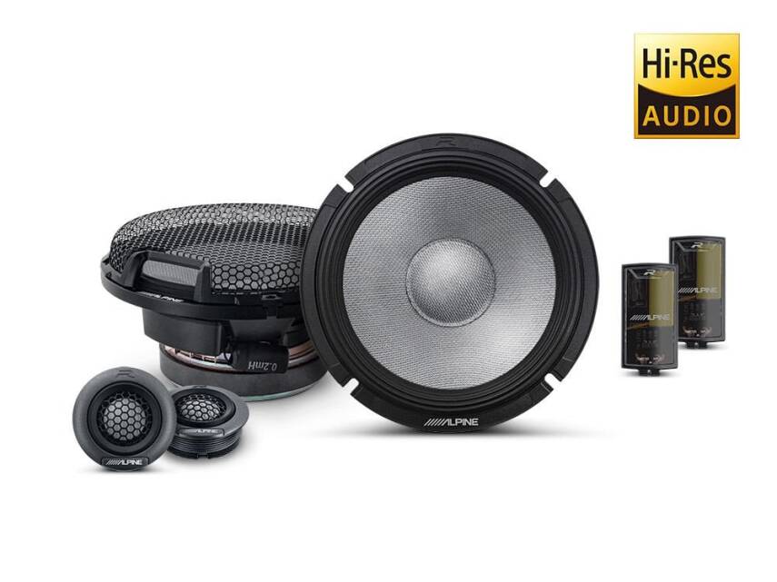 R2-S65C Alpine Yeni Nesil Bileşen 2 Yollu R-Serisi Hoparlörler - 1
