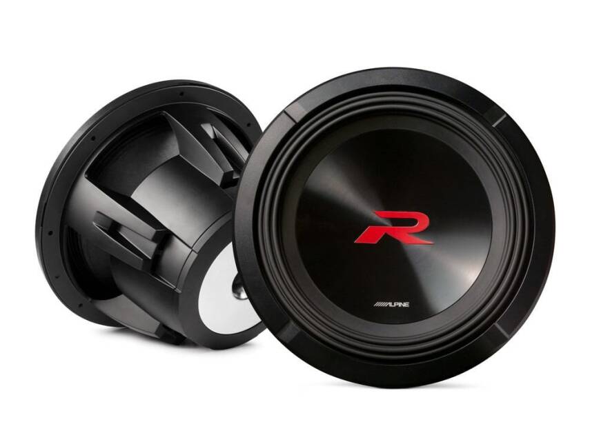 R2-W12D4 Alpine Çift Ses Bobinli R-Serisi Subwoofer - 1